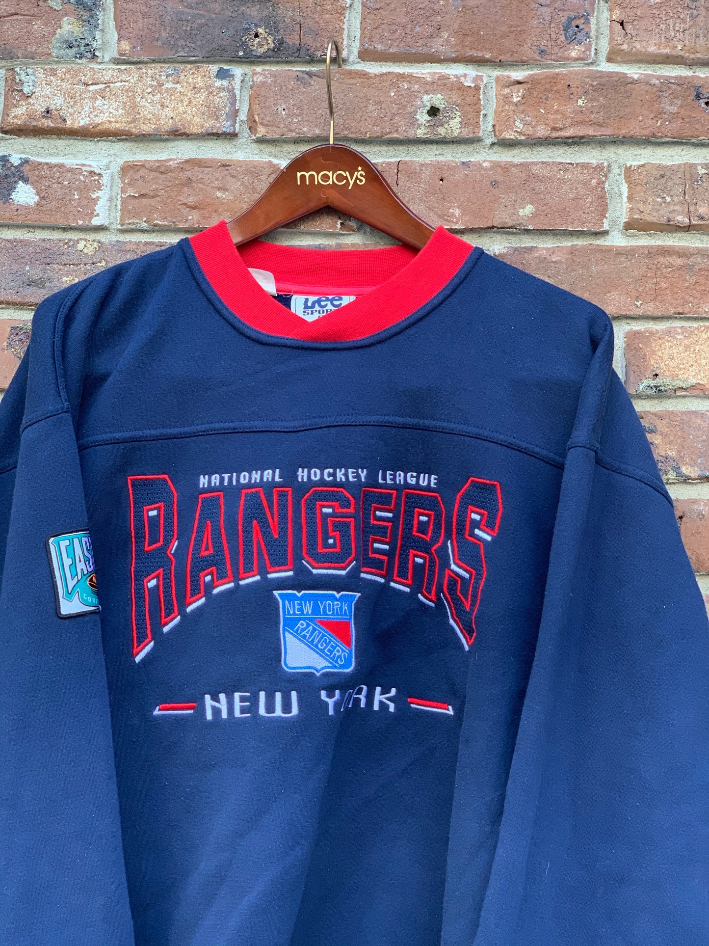 Vintage Rangers Crewneck Sweater