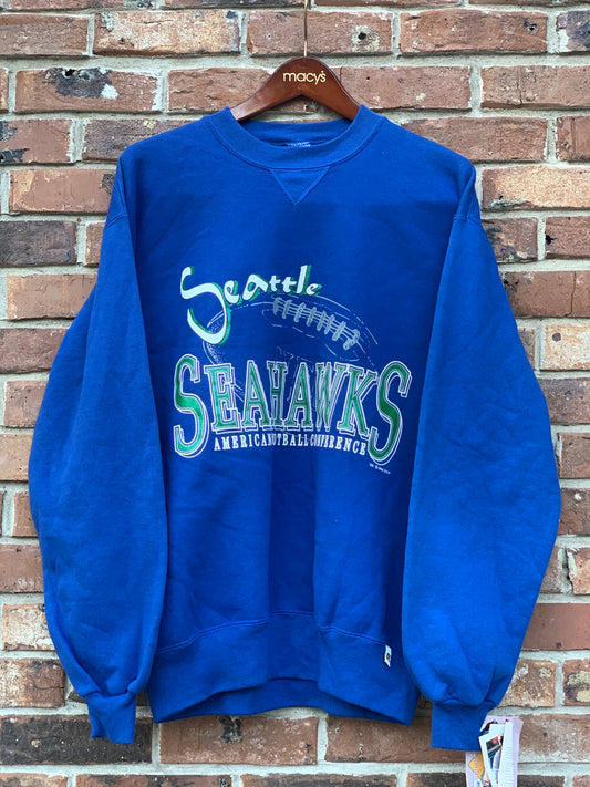 Vintage Seattle Seahawks Crewneck Sweater