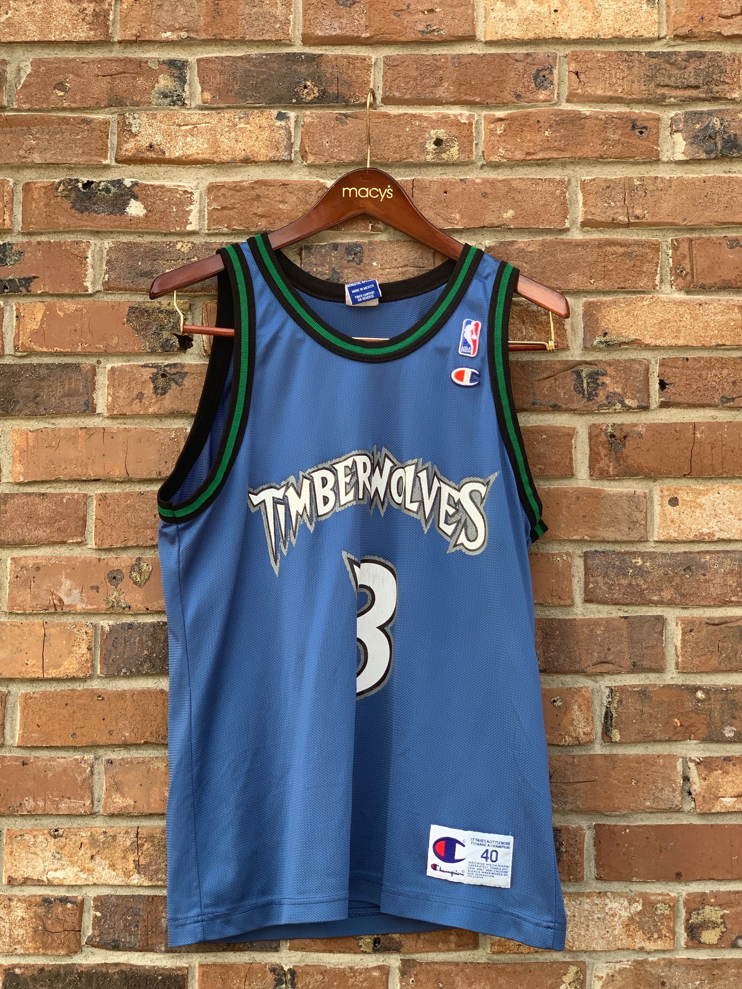 Champion Minnesota Timberwolves Stephon Marbury Jersey