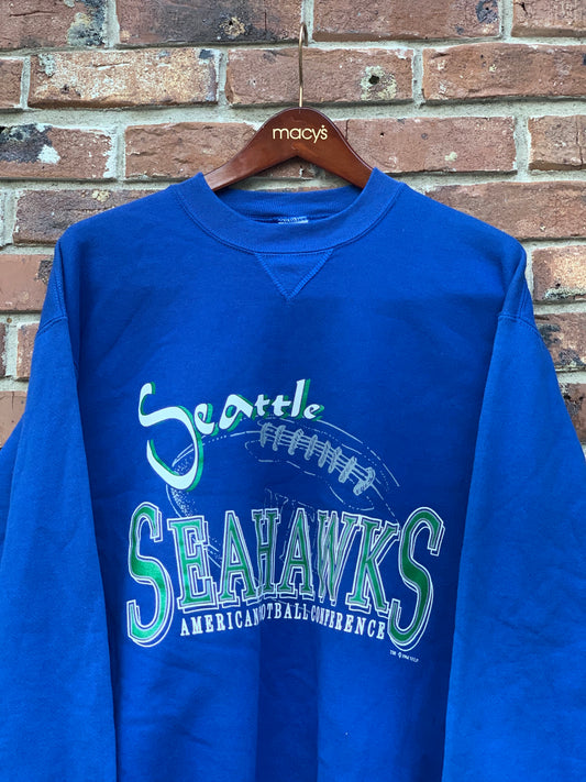 Vintage Seattle Seahawks Crewneck Sweater