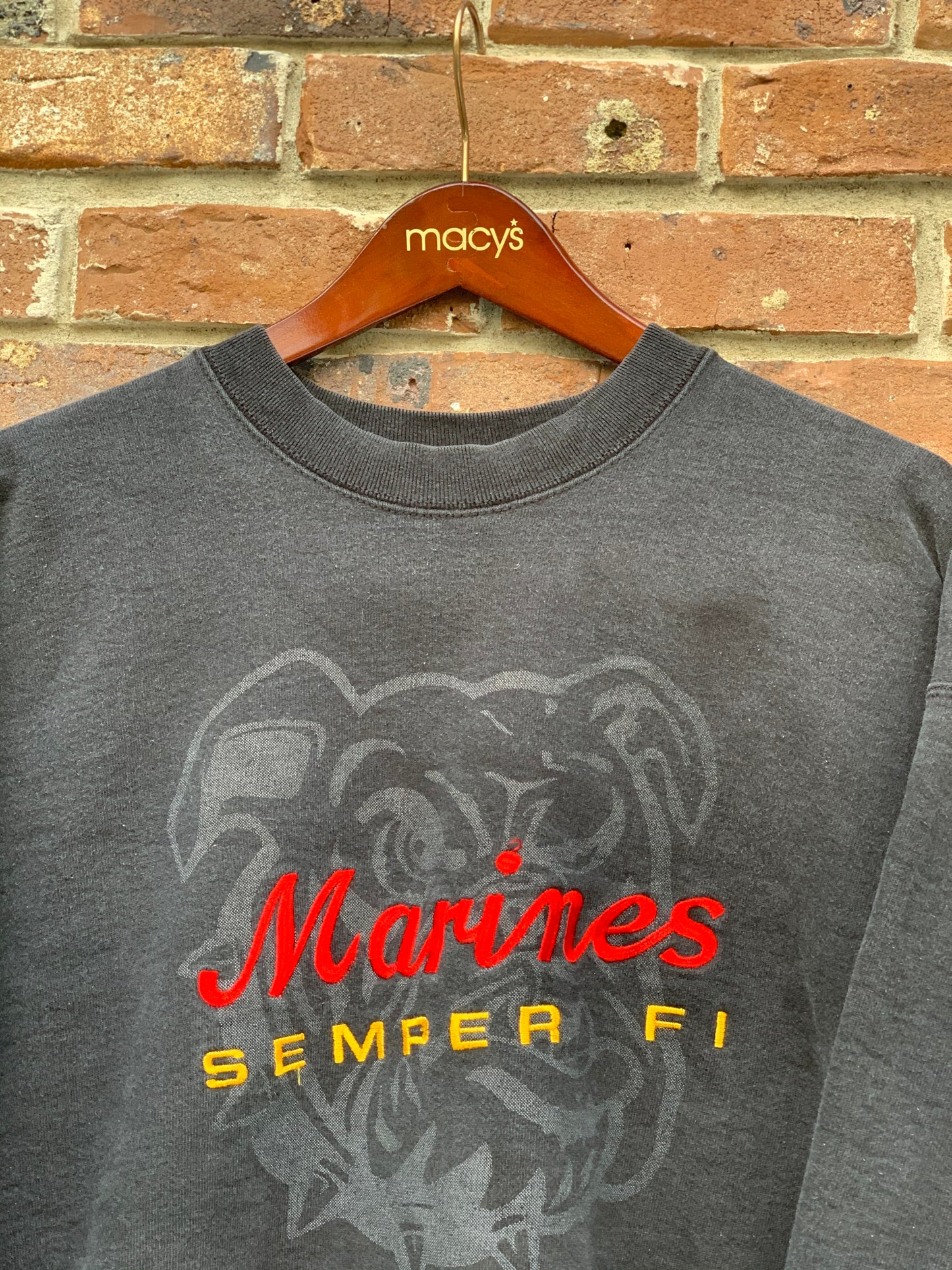 Vintage Marines Semper Fi Crewneck