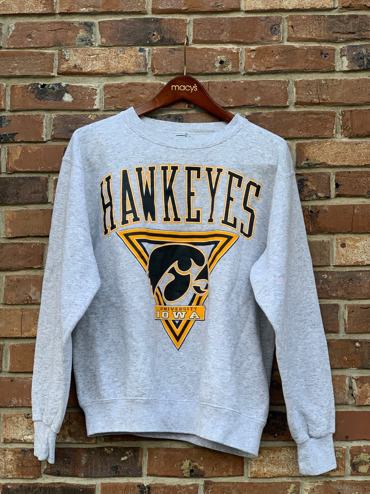 Vintage Iowa Hawkeyes Crewneck Sweater